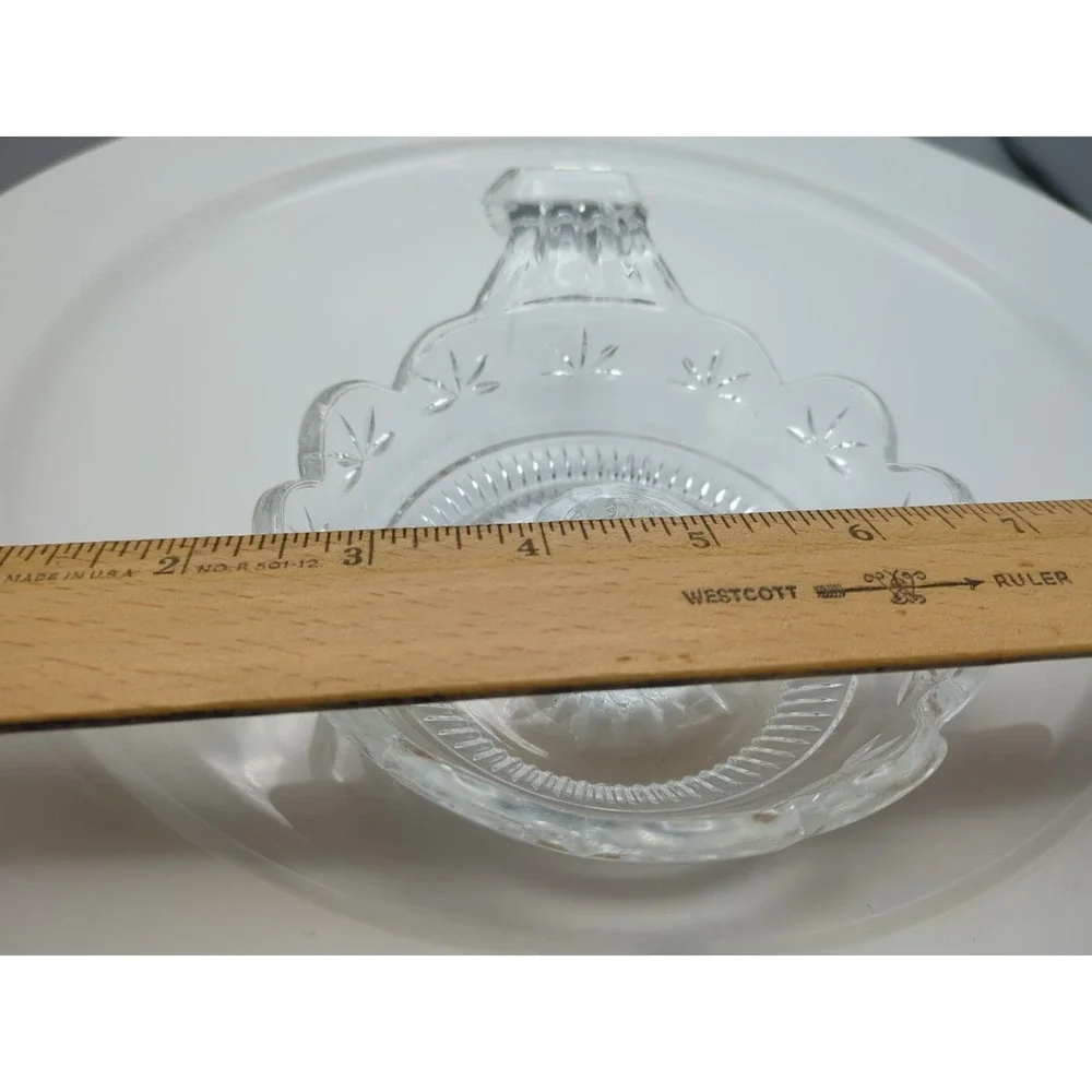 Vintage Partylite Clear Lead Crystal Chamberstick, Exellent Used Condition - Picture 6 of 11